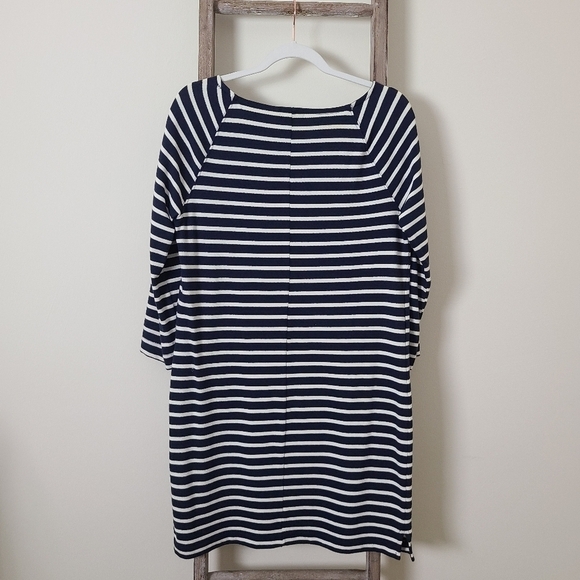 ⭐️40% Off⭐️ GAP Navy & White Striped Boat Neck Dress - Picture 2 of 6